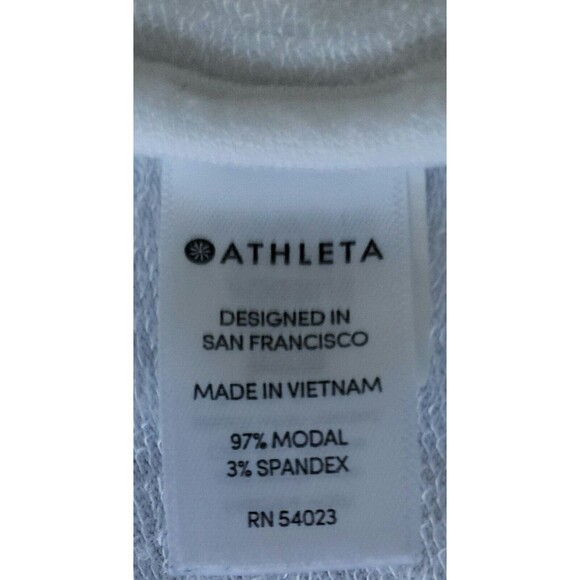 Athleta Mindsight Vest in White Size XS Adjustable Drawstring Pockets Breathable - Picture 8 of 10